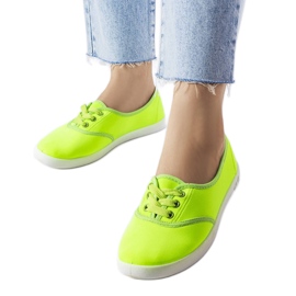 Tenisi verzi neon de la Lafayette verde Tenisi verzi neon de la Lafayette verde
