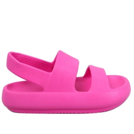 Sandale cauciuc Boddie Fuchsia roz