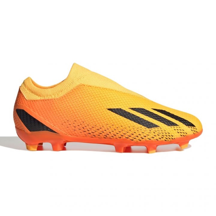 Ghete de fotbal Adidas X Speedportal.3 Ll Fg Jr GZ5060 portocale portocale si rosii