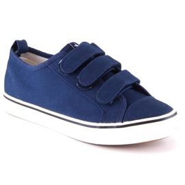 Adidași cu velcro News Jr EVE408C bleumarin albastru