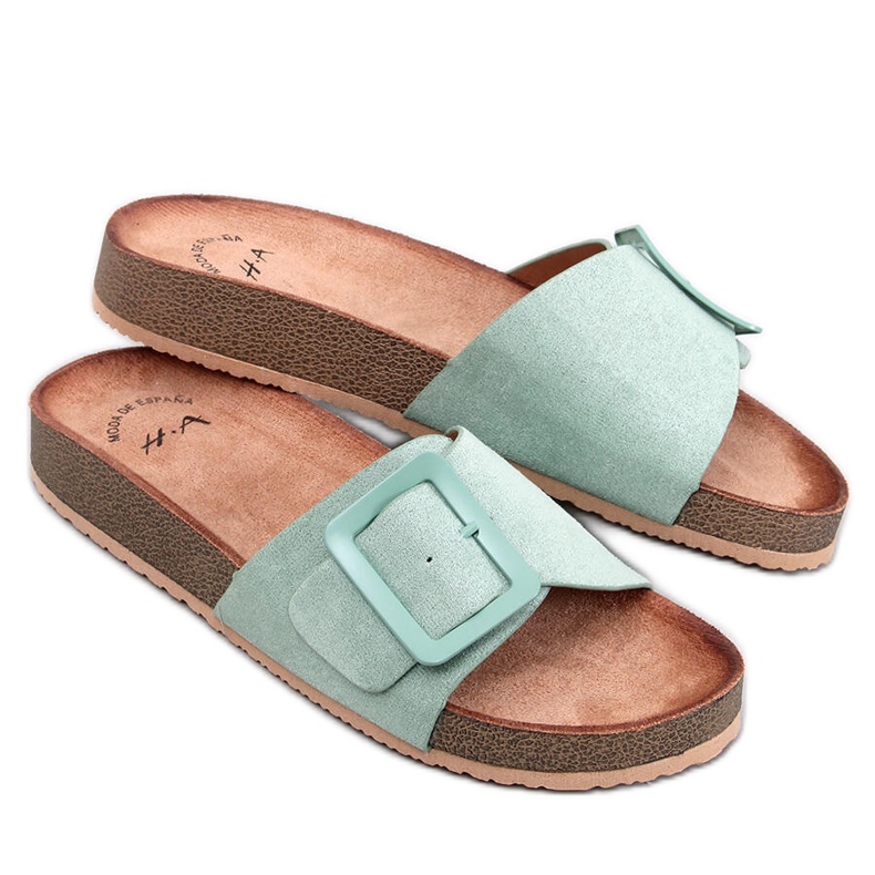 Clape cu cataramă Darke Verde