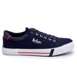 Pantofi bărbați Lee Cooper LCW-23-31-1833M, albastru bleumarin