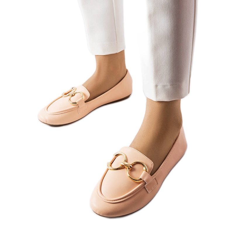 Mocasini Bej Couturier de dama Mocasini Bej Couturier de dama