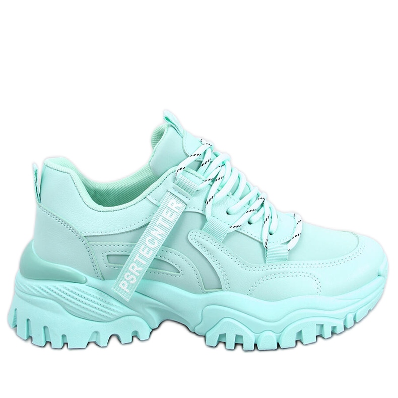 Adidași cu platformă Bains Green verde