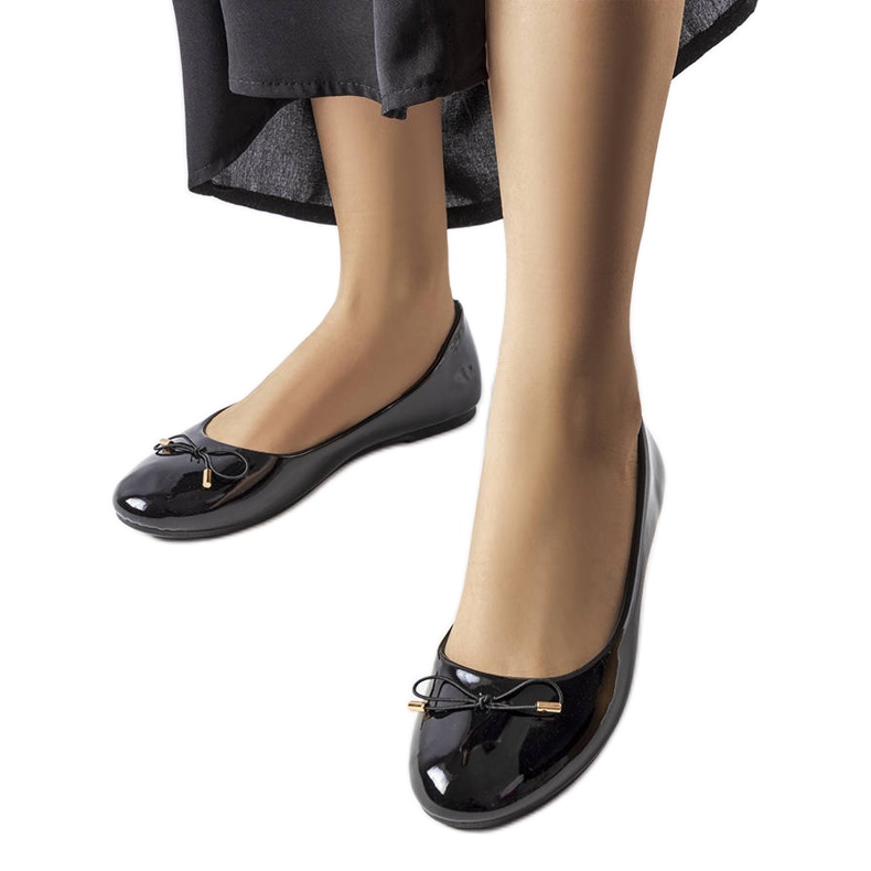 Balerini lacuiti negru Lakewood