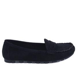 Seastar Mocasini Anaya din piele intoarsa neagra pentru femei negru Seastar Mocasini Anaya din piele intoarsa neagra pentru femei negru
