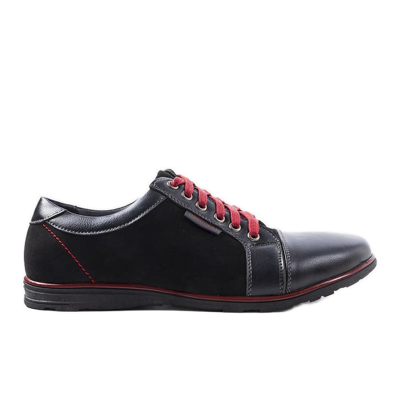 Brogues eleganti pentru barbati negri de la Brisebois negru