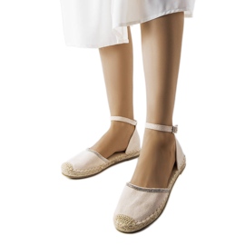 Espadrile bej de la Licia Espadrile bej de la Licia