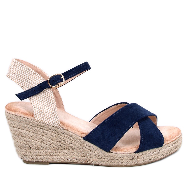 Sandale tip espadrile Willa Blue albastru