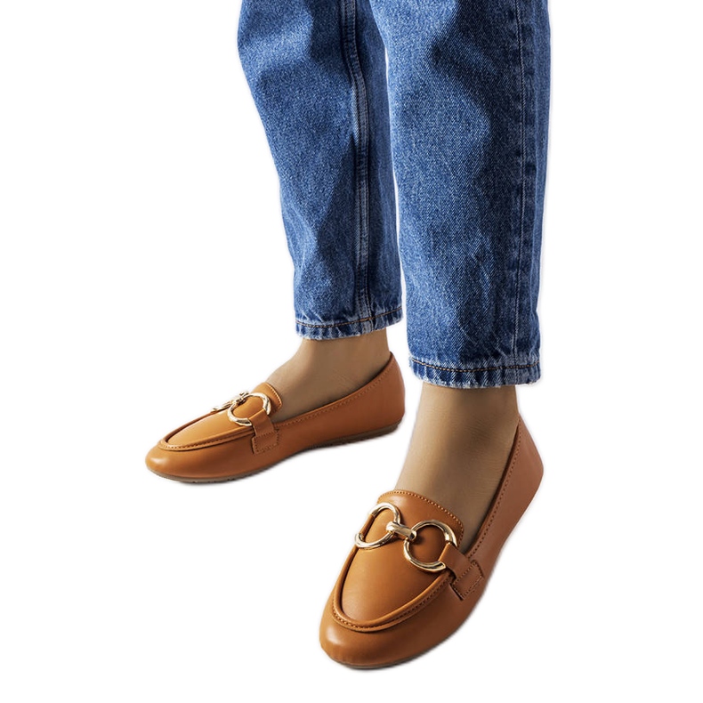 Mocasini maro Couturier de dama