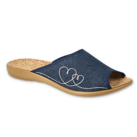 Pantofi dama Befado pu 254D145 albastru