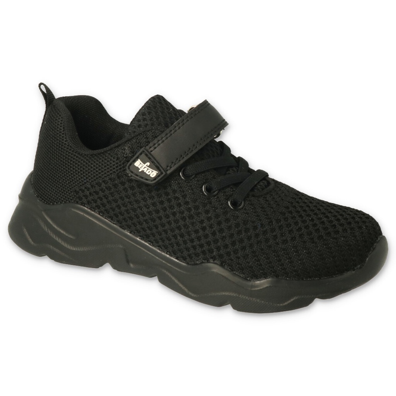 Pantofi sport pentru copii Befado cu velcro 516Y263 negru