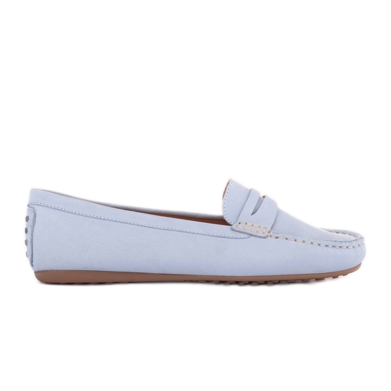 Marco Shoes Mocasini cu talpa flexibila albastru