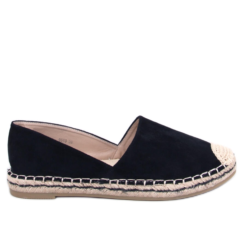 Espadrile Phair Black decupate negru Espadrile Phair Black decupate negru