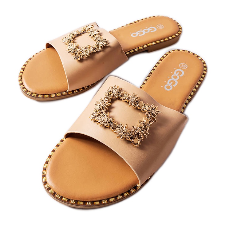 Glisoare bej cu decor de la Miriama