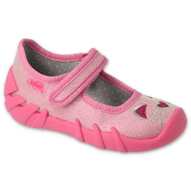 Befado Children’s Pappers 109p235 Pink cu aplicație roz Befado Children’s Pappers 109p235 Pink cu aplicație roz