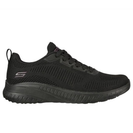 Pantofi Skechers Memory Foam Bobs Squad Chaos W 117209 Bbk negru