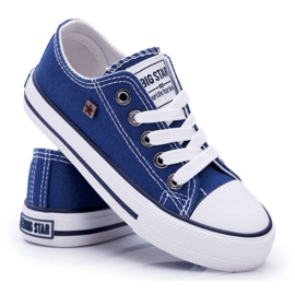 Adidași pentru copii Big Star Blue Navy FF374202 albastru