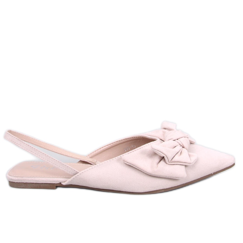 Sandale Geffen Beige Bow Papuci bej