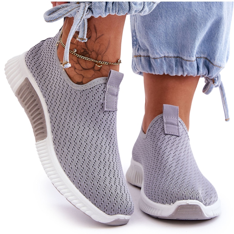 PM1 Adidași clasici cu încălțăminte gri Frankie PM1 Adidași clasici cu încălțăminte gri Frankie