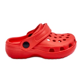 WJ1 Tobogane Crocs pentru copii, Roșu Percy