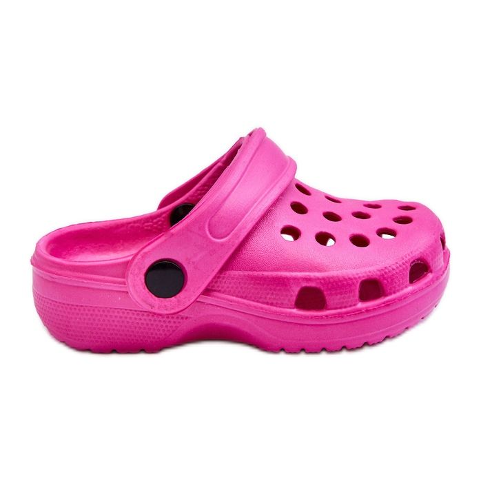 Tobogane Crocs pentru copii din spumă Pink Percy roz Tobogane Crocs pentru copii din spumă Pink Percy roz