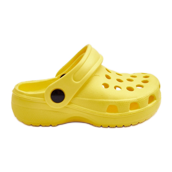 Tobogane Crocs din spumă pentru copii Galben Percy