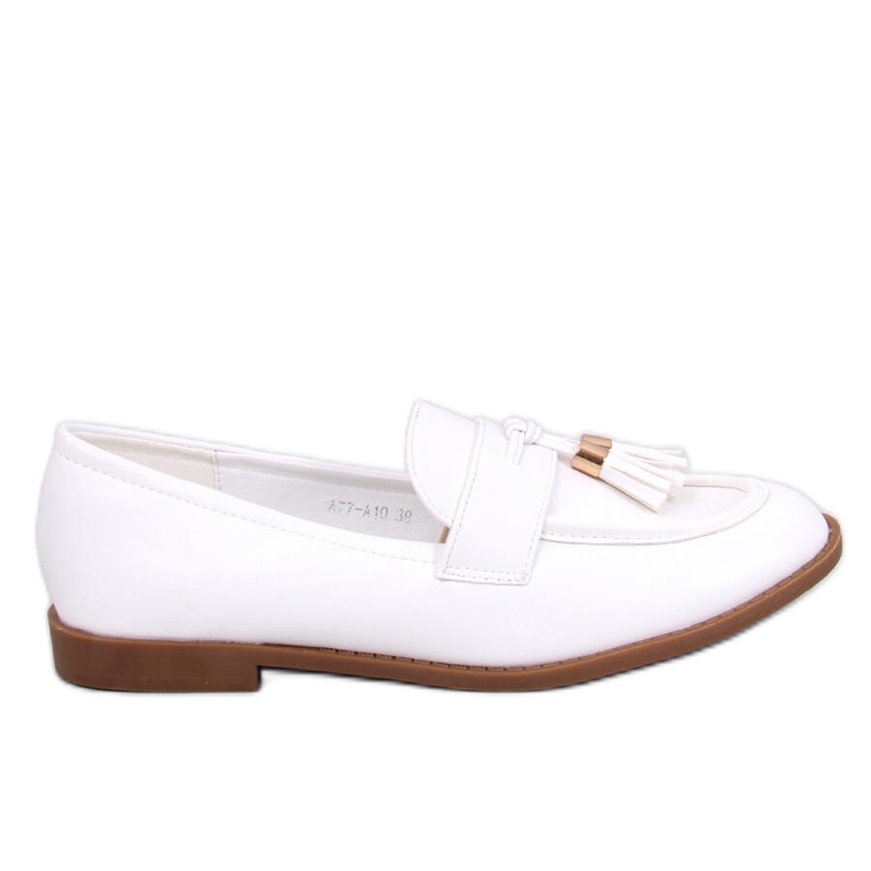Mocasini Grand White dama alb Mocasini Grand White dama alb