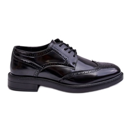 WD1 Pantofi lacuiti eleganti barbati negri Gustavo negru WD1 Pantofi lacuiti eleganti barbati negri Gustavo negru