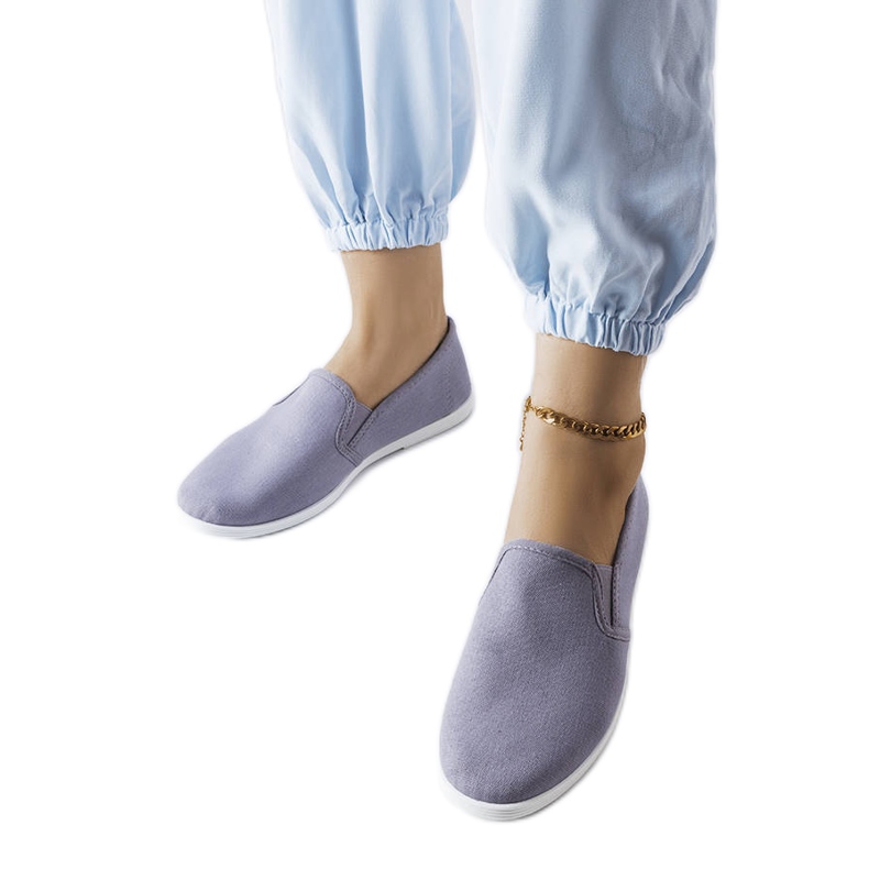 Inna Tenisi gri din stofă de la Quincy