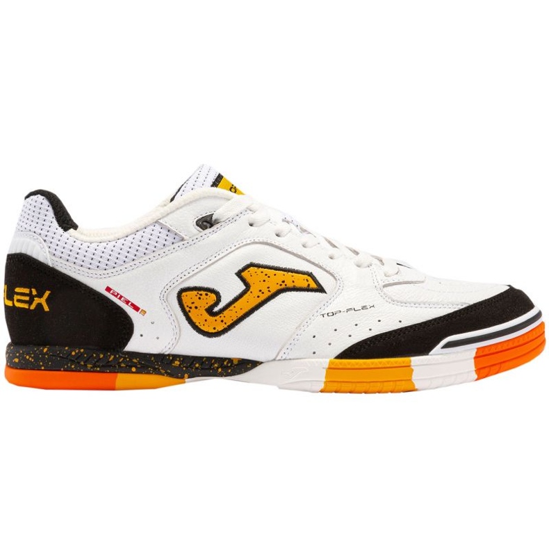 Pantofi de fotbal Joma Top Flex Indoor 2302 M TOPW2302IN alb alb