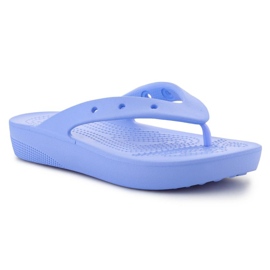 Crocs Flip-flops cu platformă clasică W 207714-5Q6 albastru Crocs Flip-flops cu platformă clasică W 207714-5Q6 albastru
