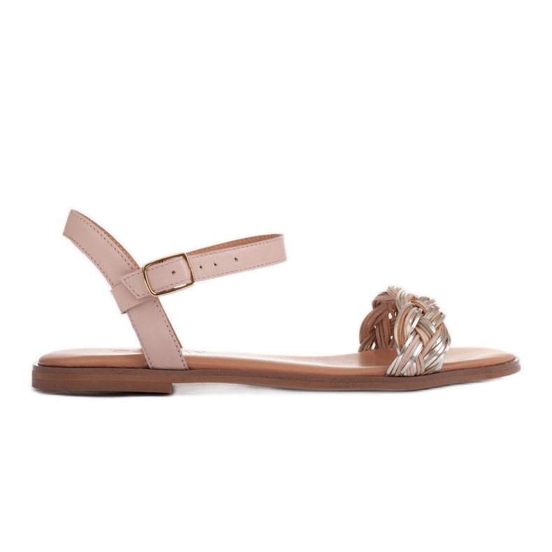 Marco Shoes Sandale plate bej