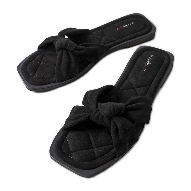 Inna Papuci negri Pride din piele de căprioară ecologică negru Inna Papuci negri Pride din piele de căprioară ecologică negru