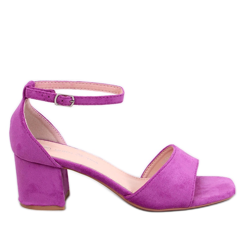 Sandale cu toc mic Medley Rose roz