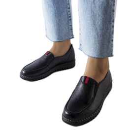 Pantofi negri slip-on de la Sorum negru