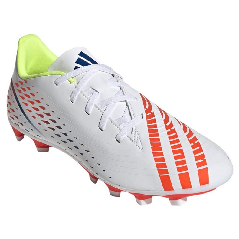 Ghete de fotbal Adidas Predator Edge.4 FxG M GW0989 alb alb