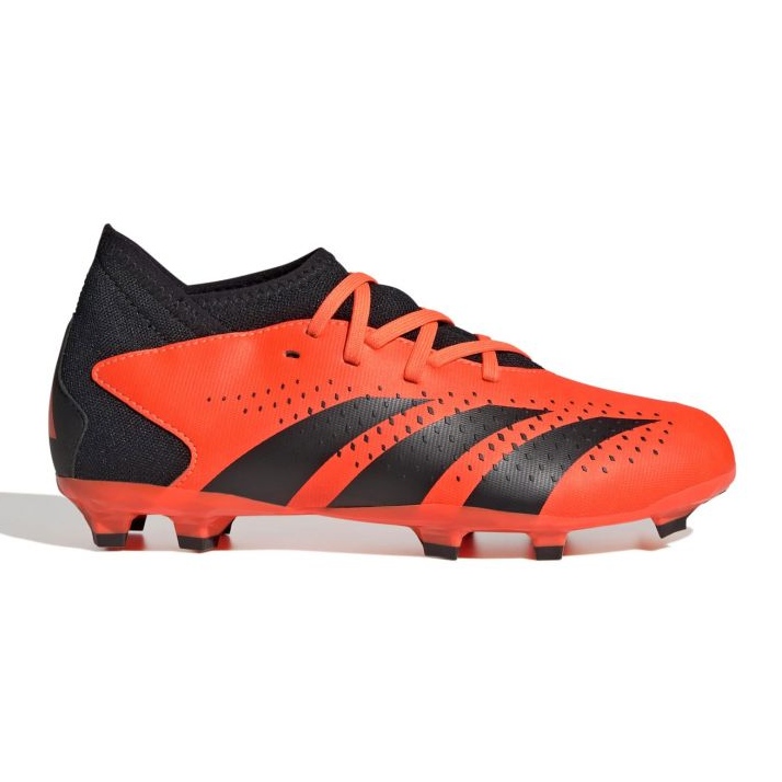 Pantofi de fotbal Adidas Predator Accuracy.3 Fg Jr GW4608 portocale portocale si rosii