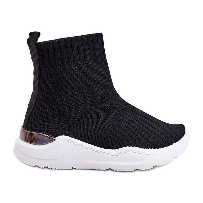 FR1 Sosete Copii Pantofi Sport Negru Benito