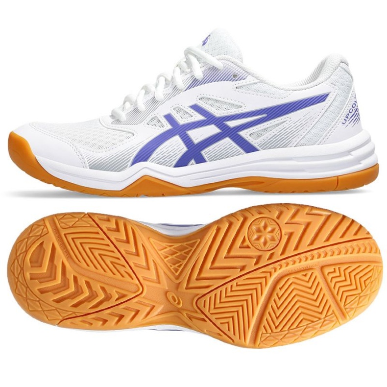 Pantofi Asics Upcourt 5 M 1072A088-103 alb alb