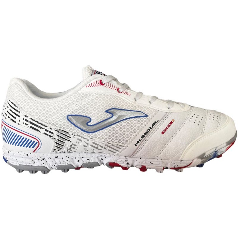 Pantofi de fotbal Joma Mundial 2302 Turf M MUNW2302TF alb alb