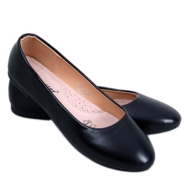 Seastar Balerini cu branț din piele Tova Black negru Seastar Balerini cu branț din piele Tova Black negru