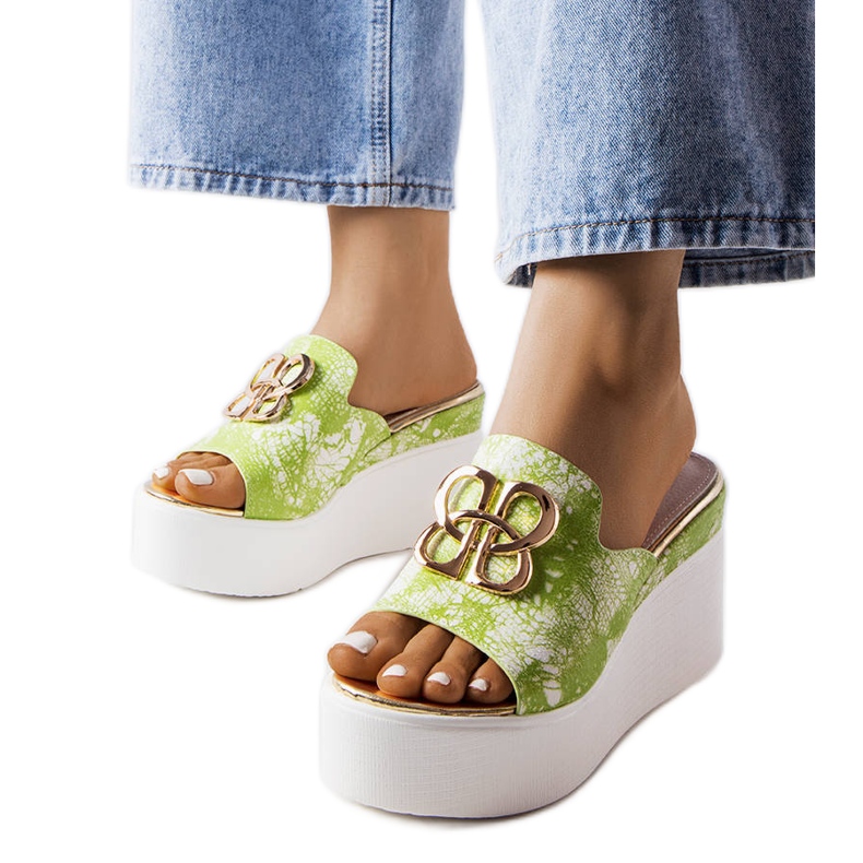 Glisoare cu pană verde Havanna