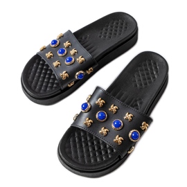 Tobogane decorate negru de la Montesarchio