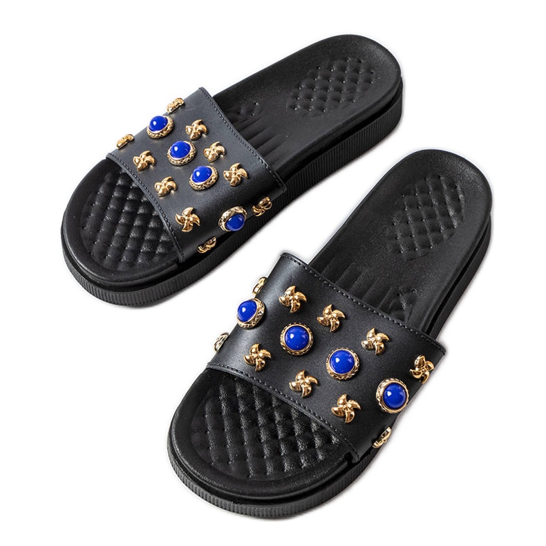 Tobogane decorate negru de la Montesarchio