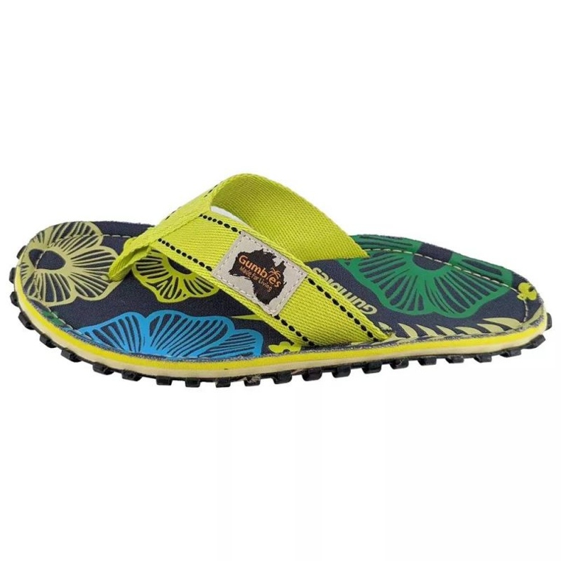 Flip-flops Gumbies Islander Pistachio Flowers GU-FFISL111 verde