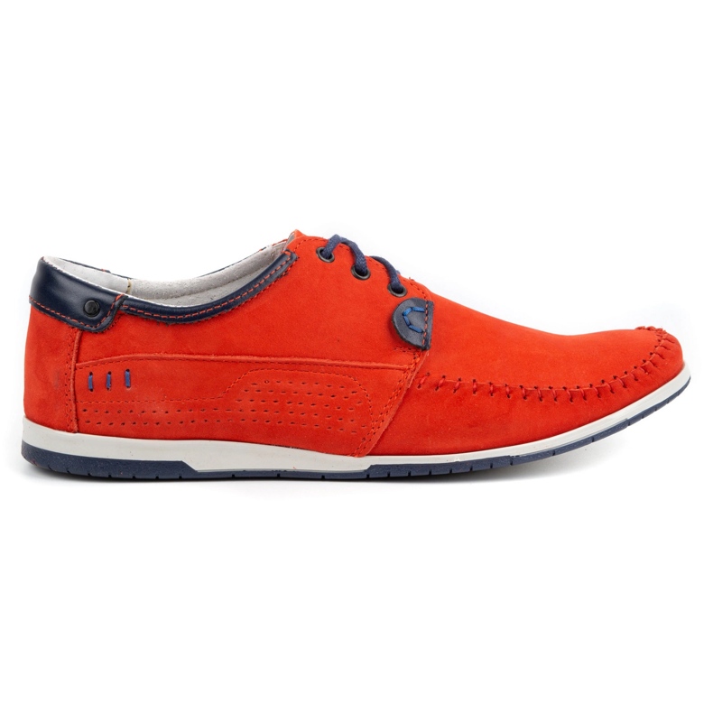 KOMODO Încălțăminte Mocasini bărbați 875 roșu KOMODO Încălțăminte Mocasini bărbați 875 roșu