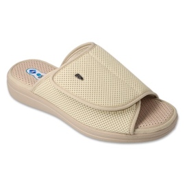 Papuci de damă Dr.ORTO Befado cu fund velcro 078D003 bej Papuci de damă Dr.ORTO Befado cu fund velcro 078D003 bej
