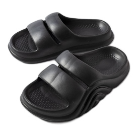 Flip-flops din cauciuc negru de la Geneve Flip-flops din cauciuc negru de la Geneve