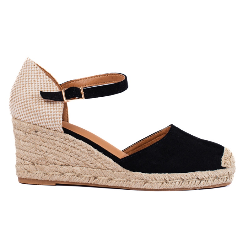 Espadrile negre Shelovet pentru damă negru